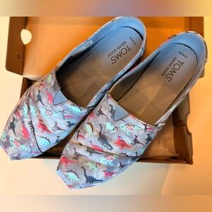 TOMS Women’s Alpargata with Dinosaurs